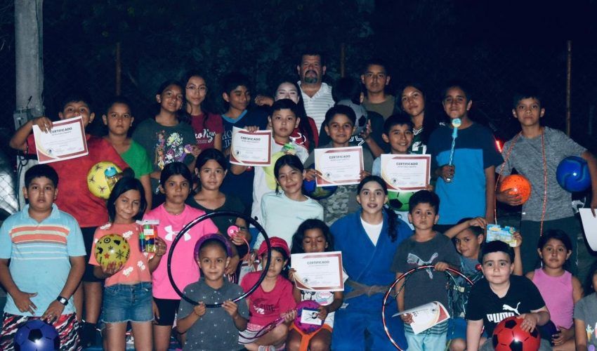 Impulsa Gobierno de Mainero el desarrollo juvenil con taller de defensa personal y judo