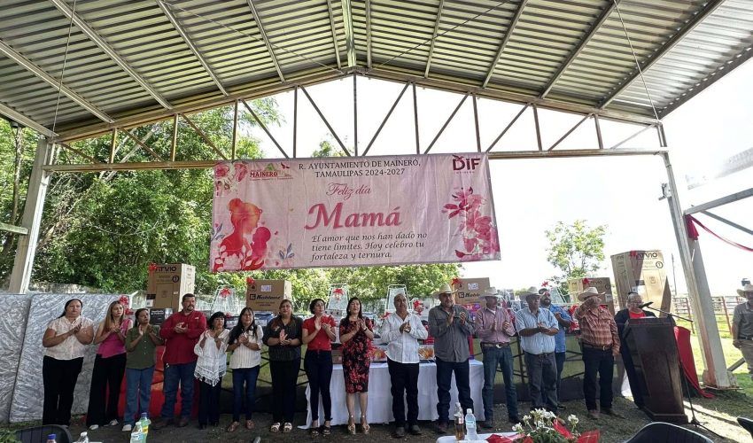 Mainero celebra a las madres con emotivo festejo organizado por Presidencia y DIF Municipal