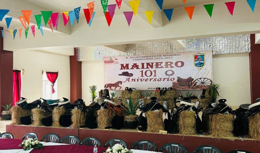Autoridades estatales y municipales se suman al aniversario de Mainero